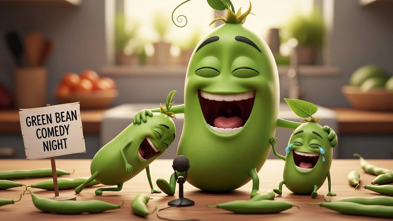 Witty Green Bean Puns for Social Media