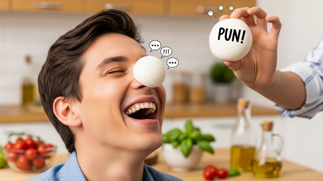 Witty Mozzarella Puns for Social Media
