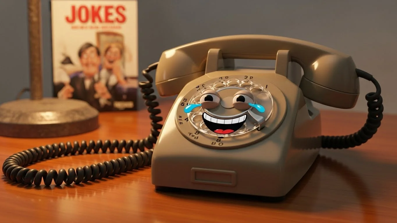 Witty Old Phone Jokes for Social Media
