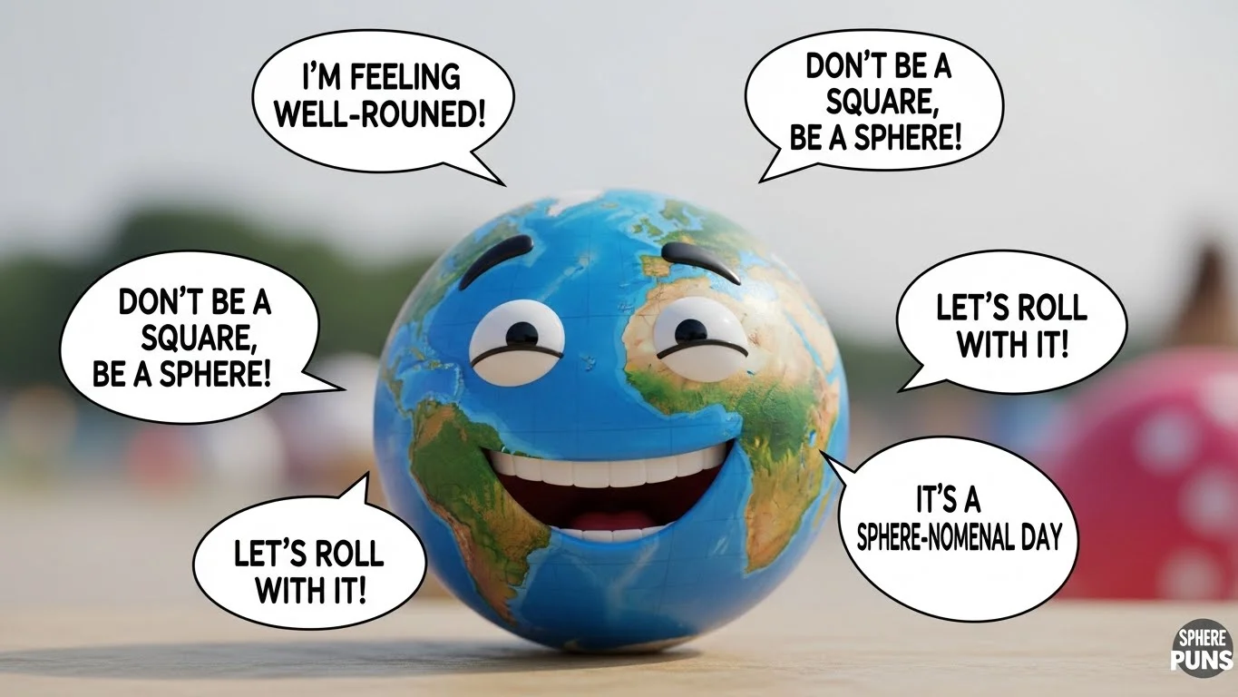 Witty Sphere Puns for Social Media