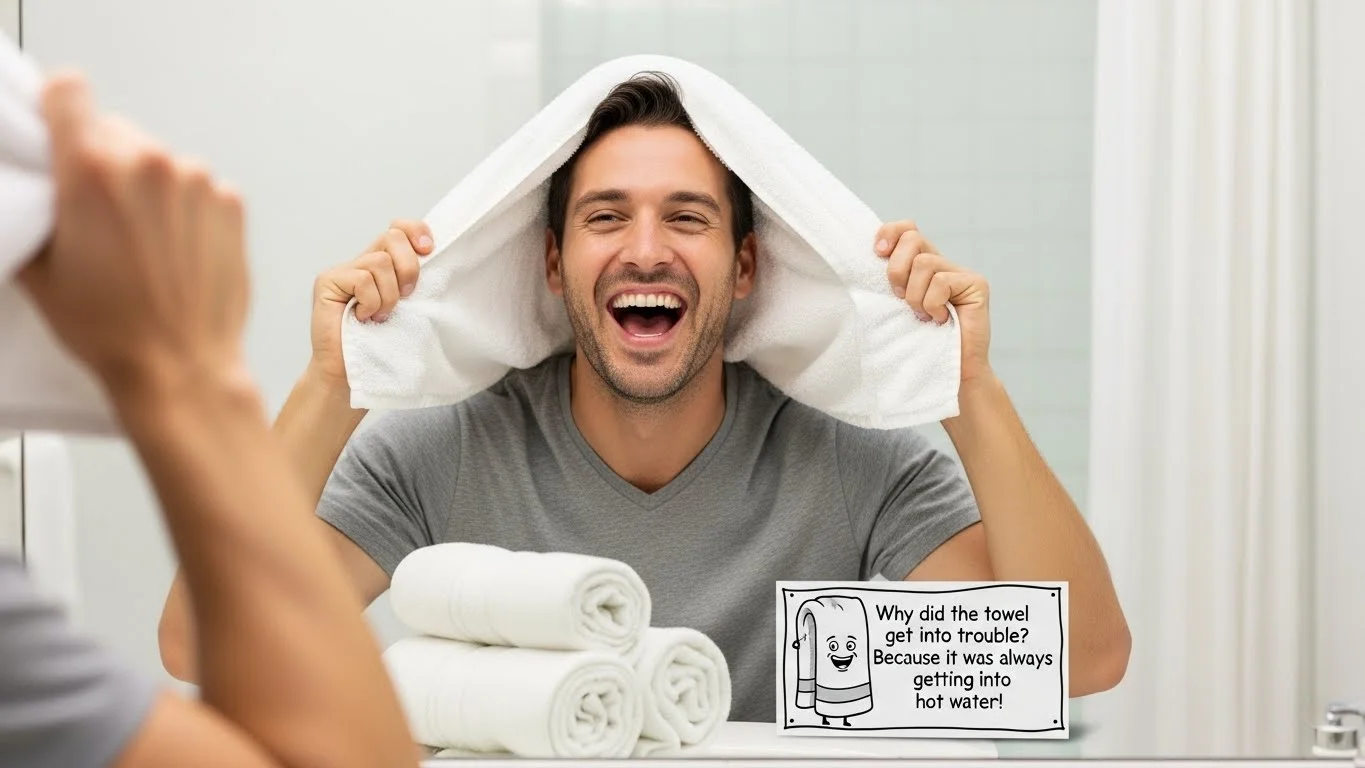 Witty Towel Puns for Social Media