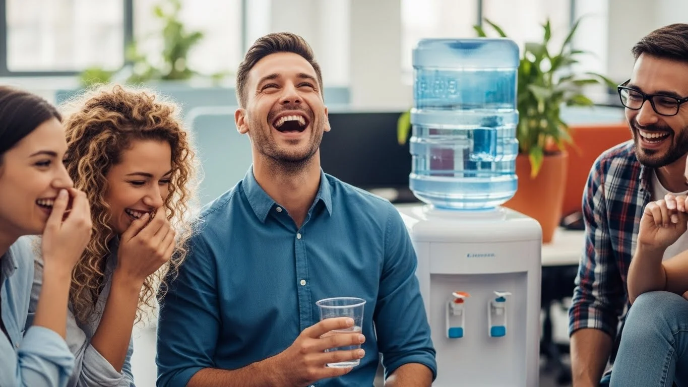 Witty Water Cooler jokes for Social Media