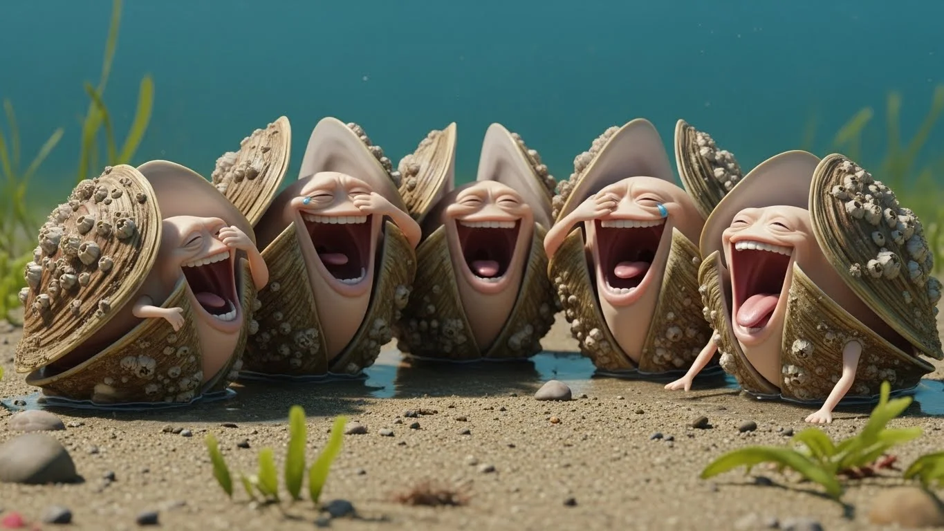 Witty clam jokes dirty for Social Media