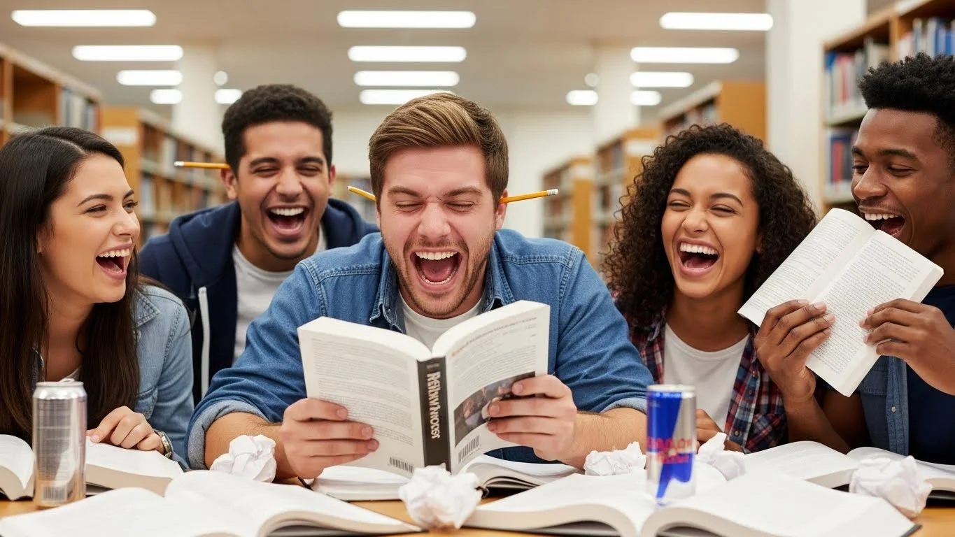 Witty final exam jokes for Social Media