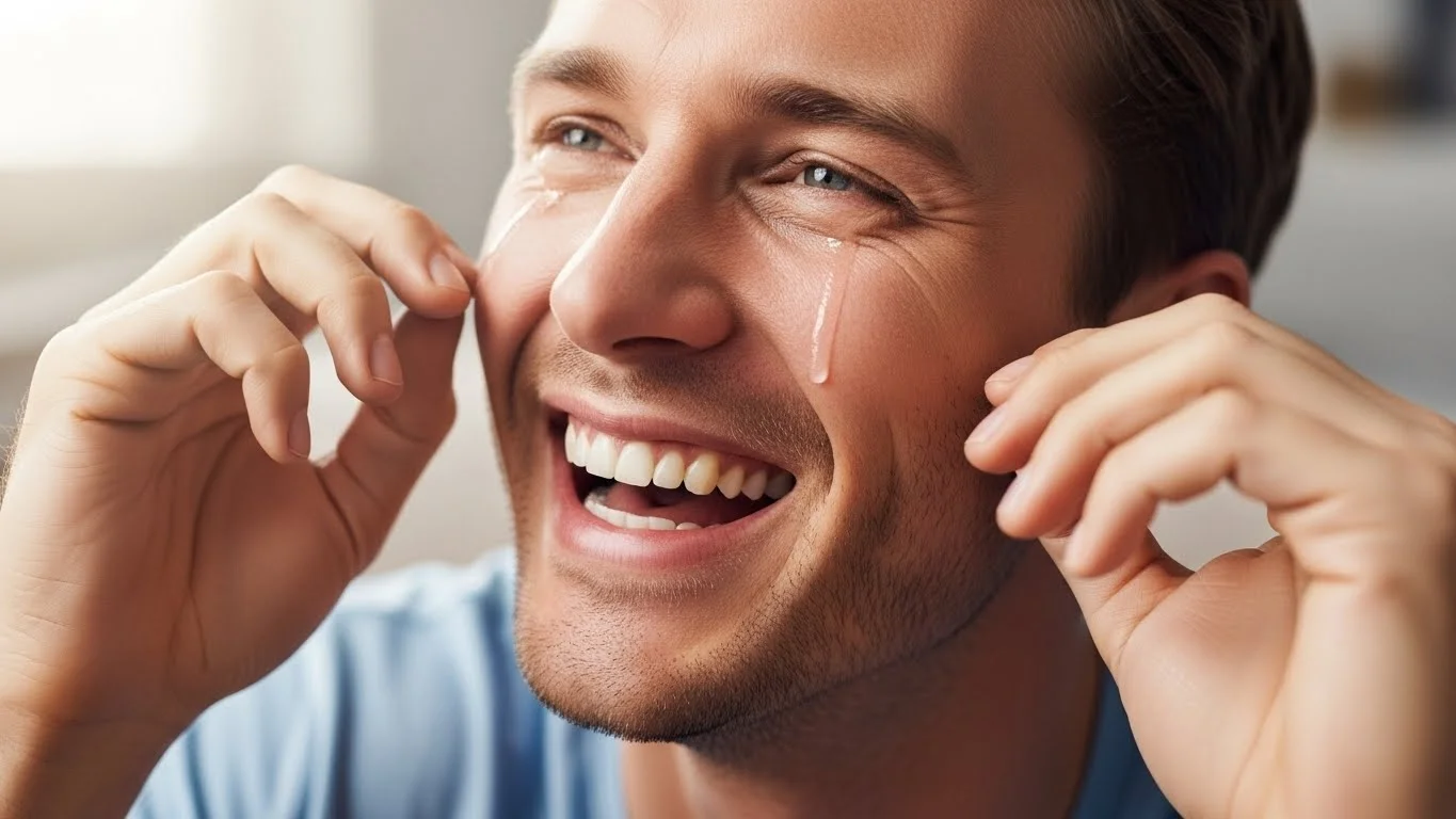 Witty jokes about crying for Social Media