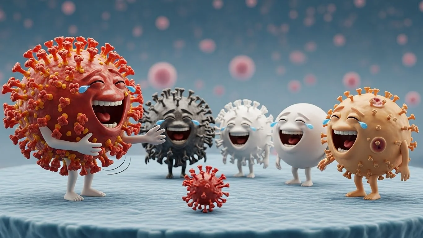 Witty virus jokes for Social Media