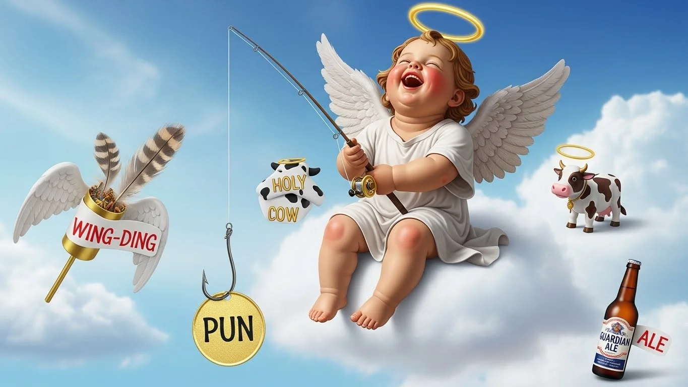 angel puns
