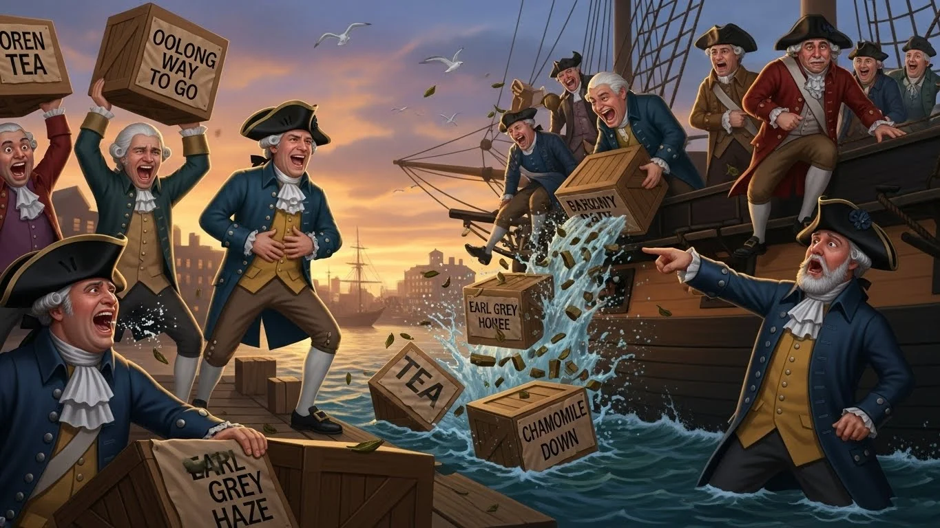 boston tea party jokes