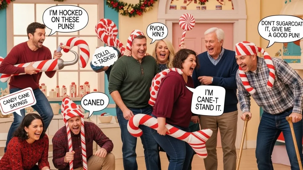 candy cane puns