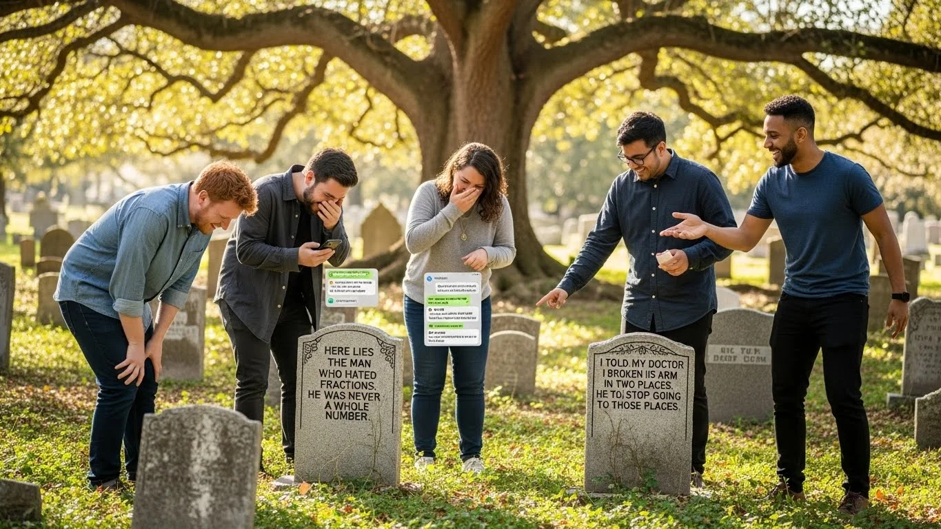 cemetery puns