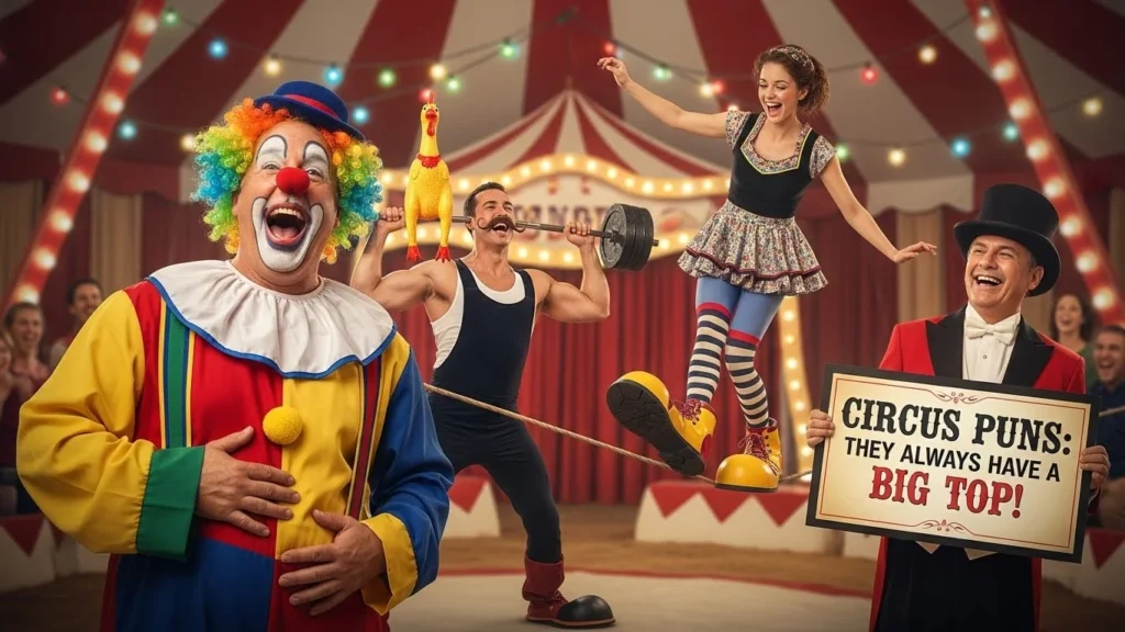 circus puns