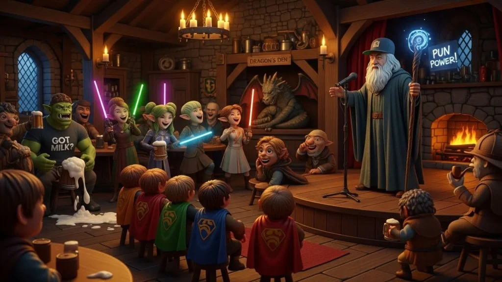 fantasy pop culture puns