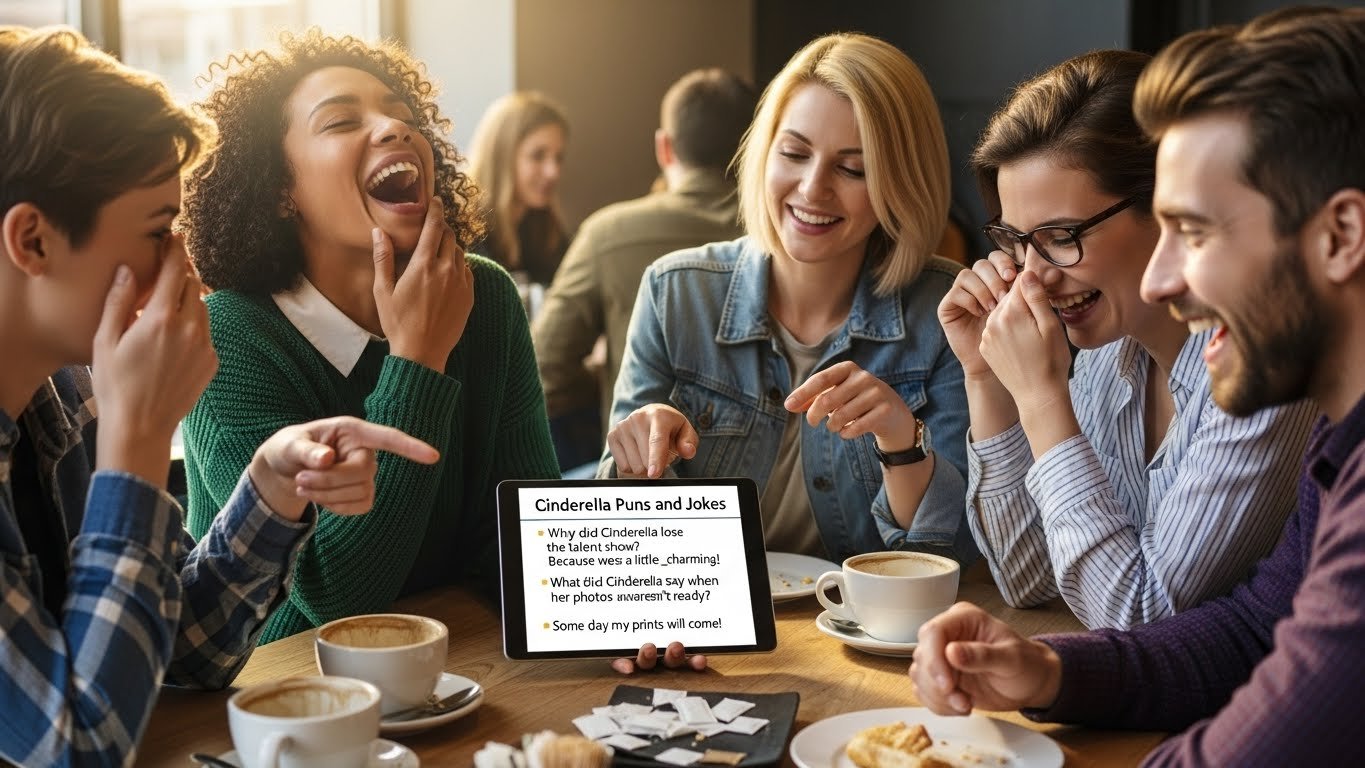 funny cinderella puns captions