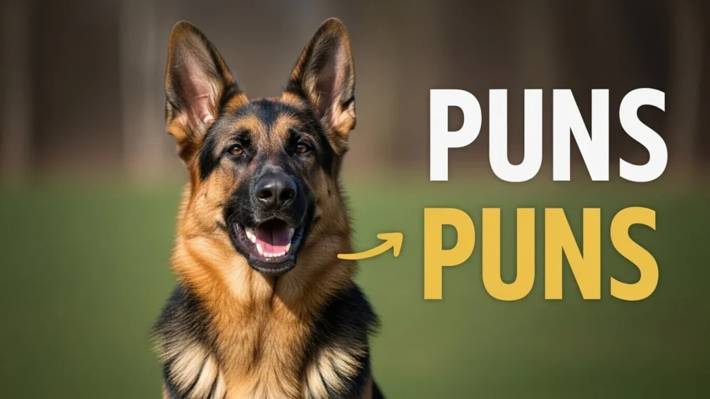 german shepherd puns