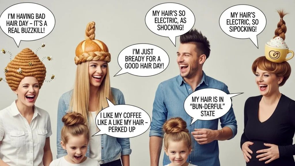 hair style puns