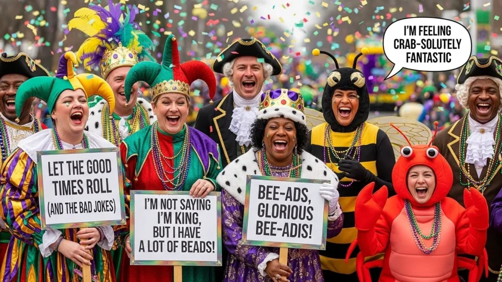 mardi gras puns