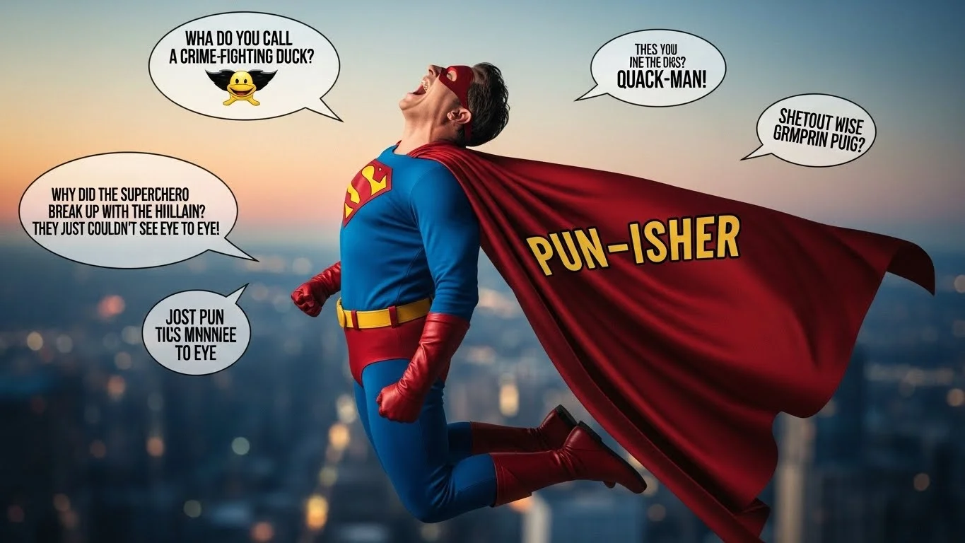 superhero puns