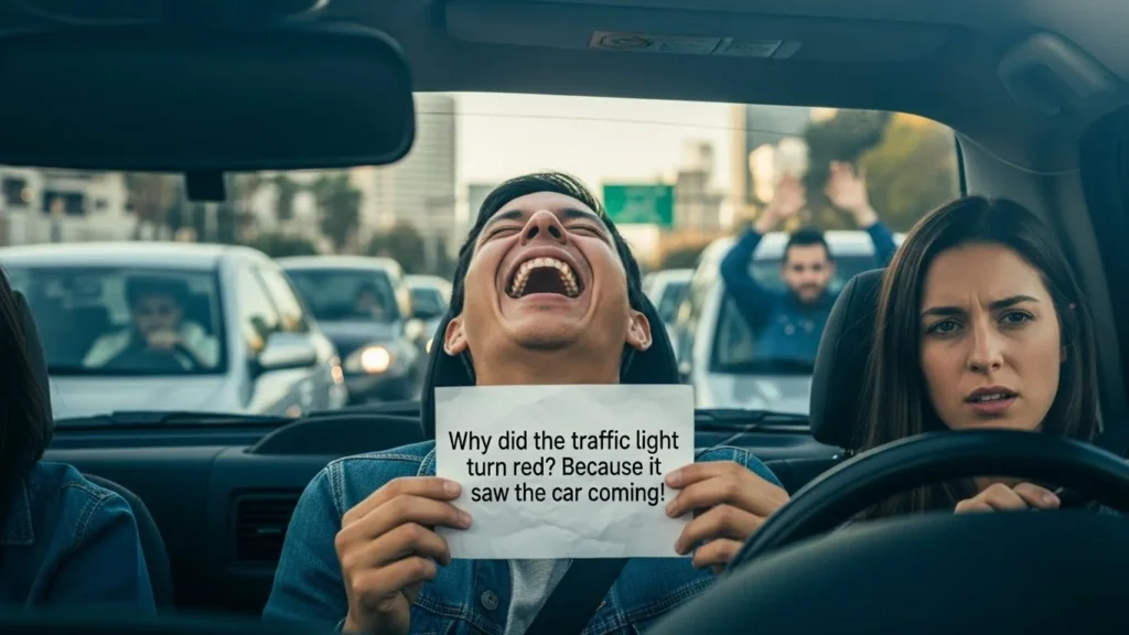 traffic jokes one liners