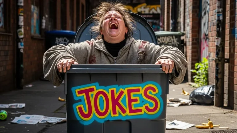 trash can jokes