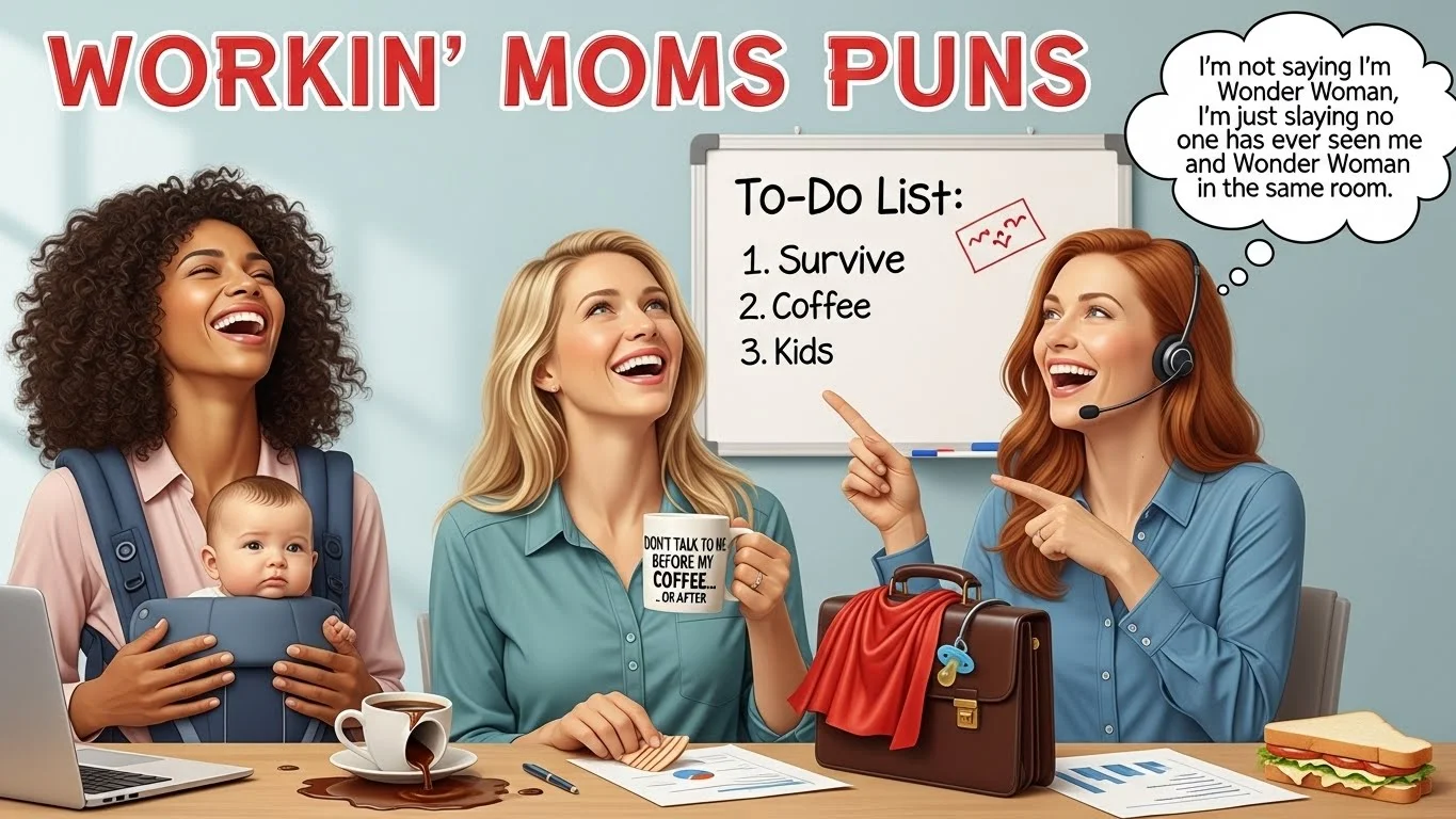 workin moms puns