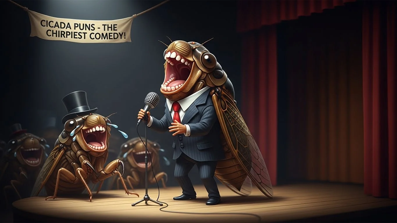 Clean and Family-Friendly Cicada puns