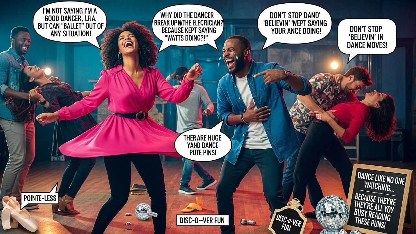 Clean and Family-Friendly Dance puns