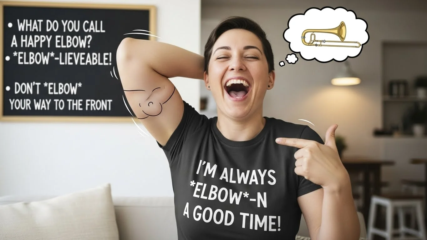 Clean and Family-Friendly Elbow puns