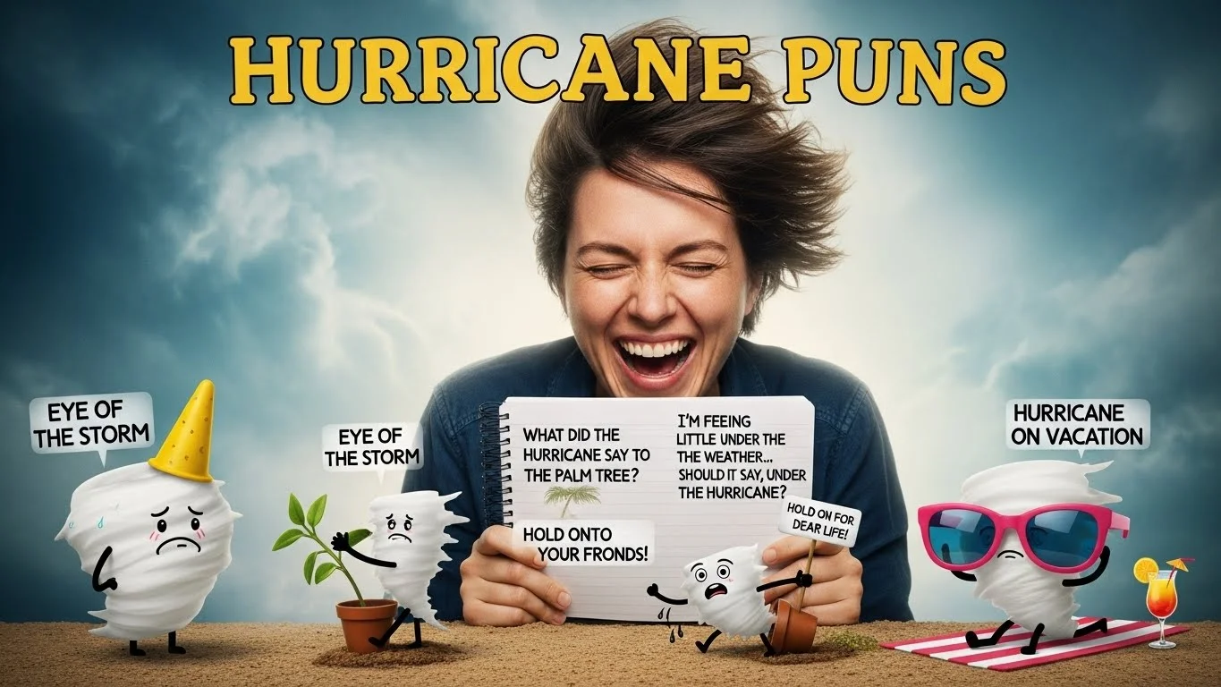Clean and Family-Friendly Hurricane puns