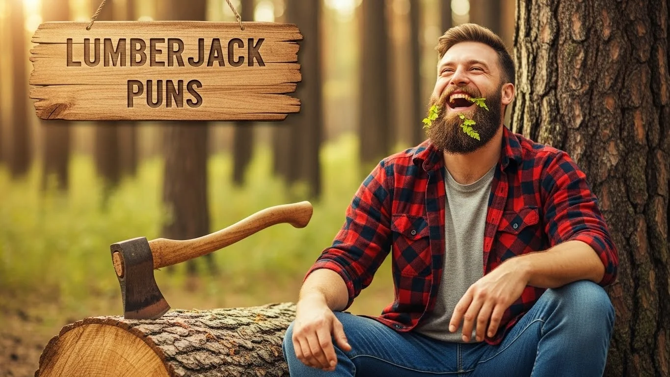 Clean and Family-Friendly Lumberjack puns