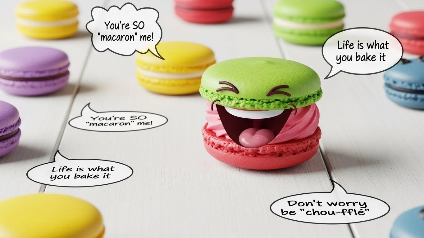 Clean and Family-Friendly Macaron puns