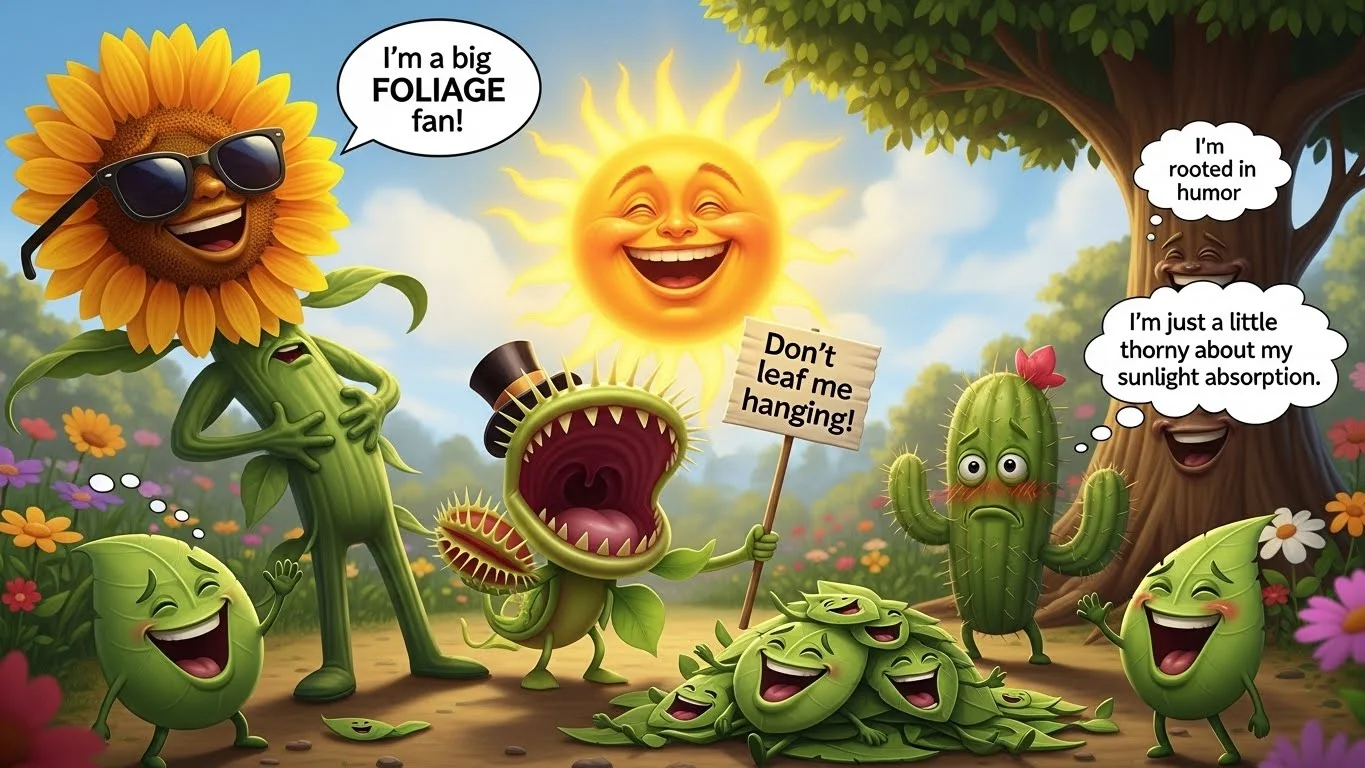 Clean and Family-Friendly Photosynthesis puns