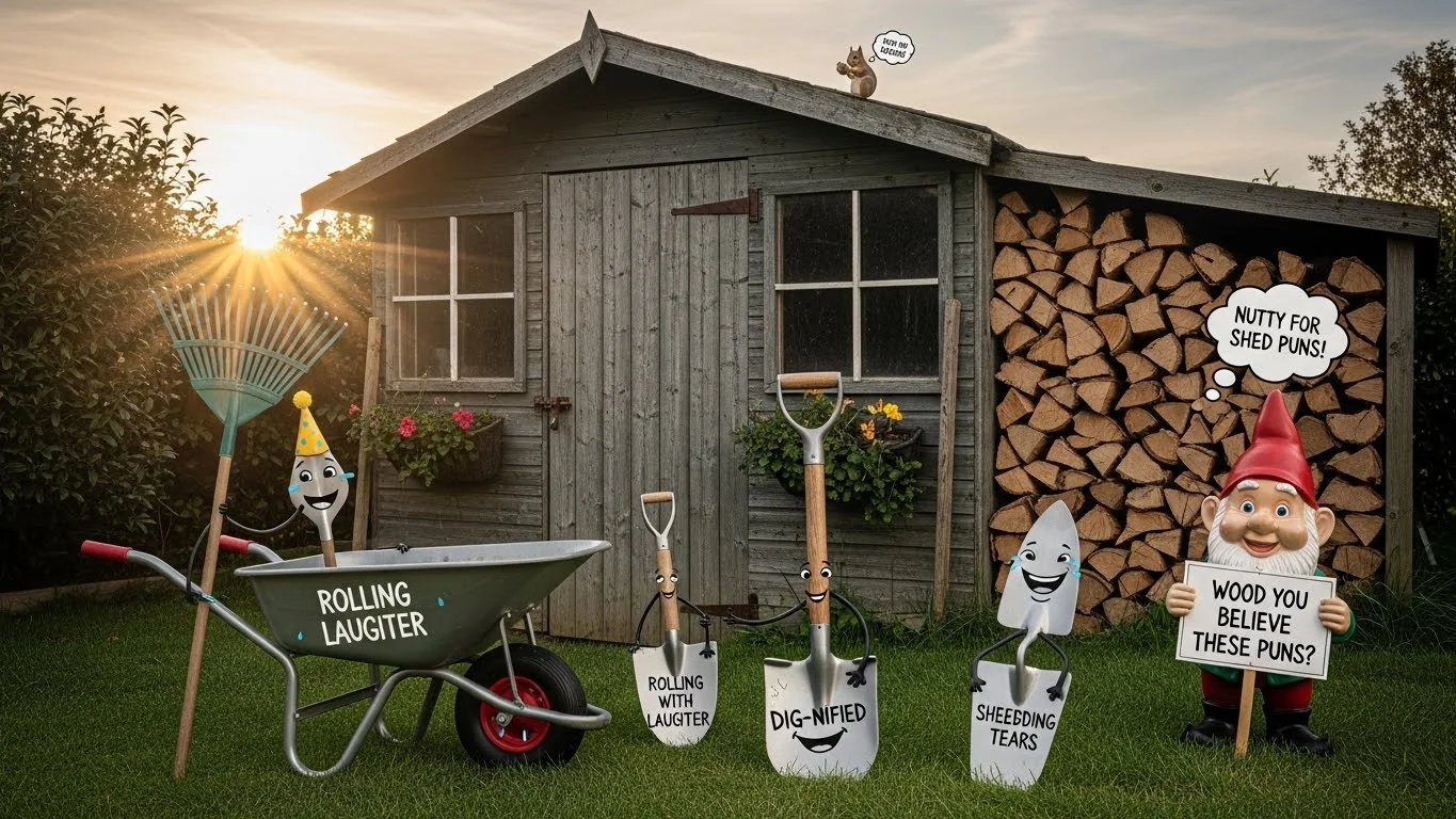 Clean and Family-Friendly Shed puns