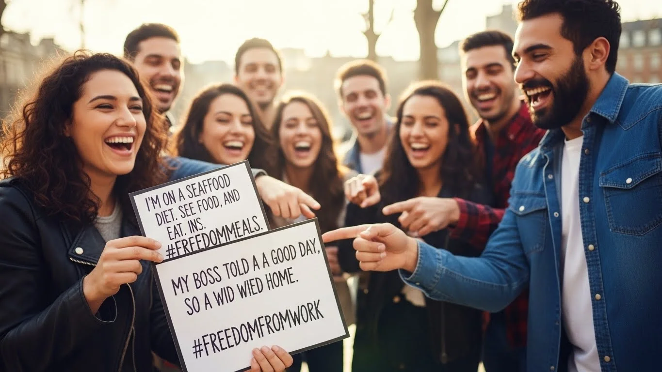 Clever Freedom Puns for Instagram