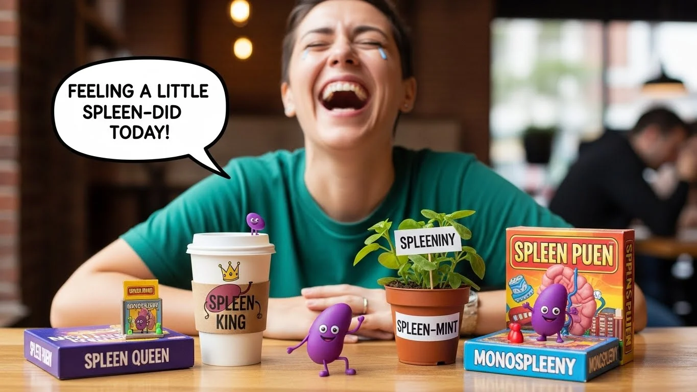 Clever Spleen Puns for Instagram