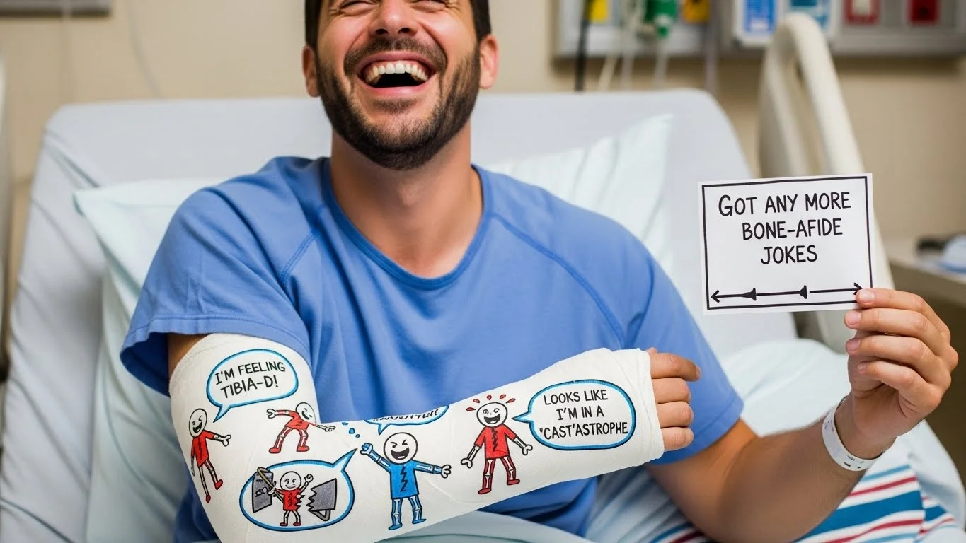 Funny Broken broken bones jokes One Liners