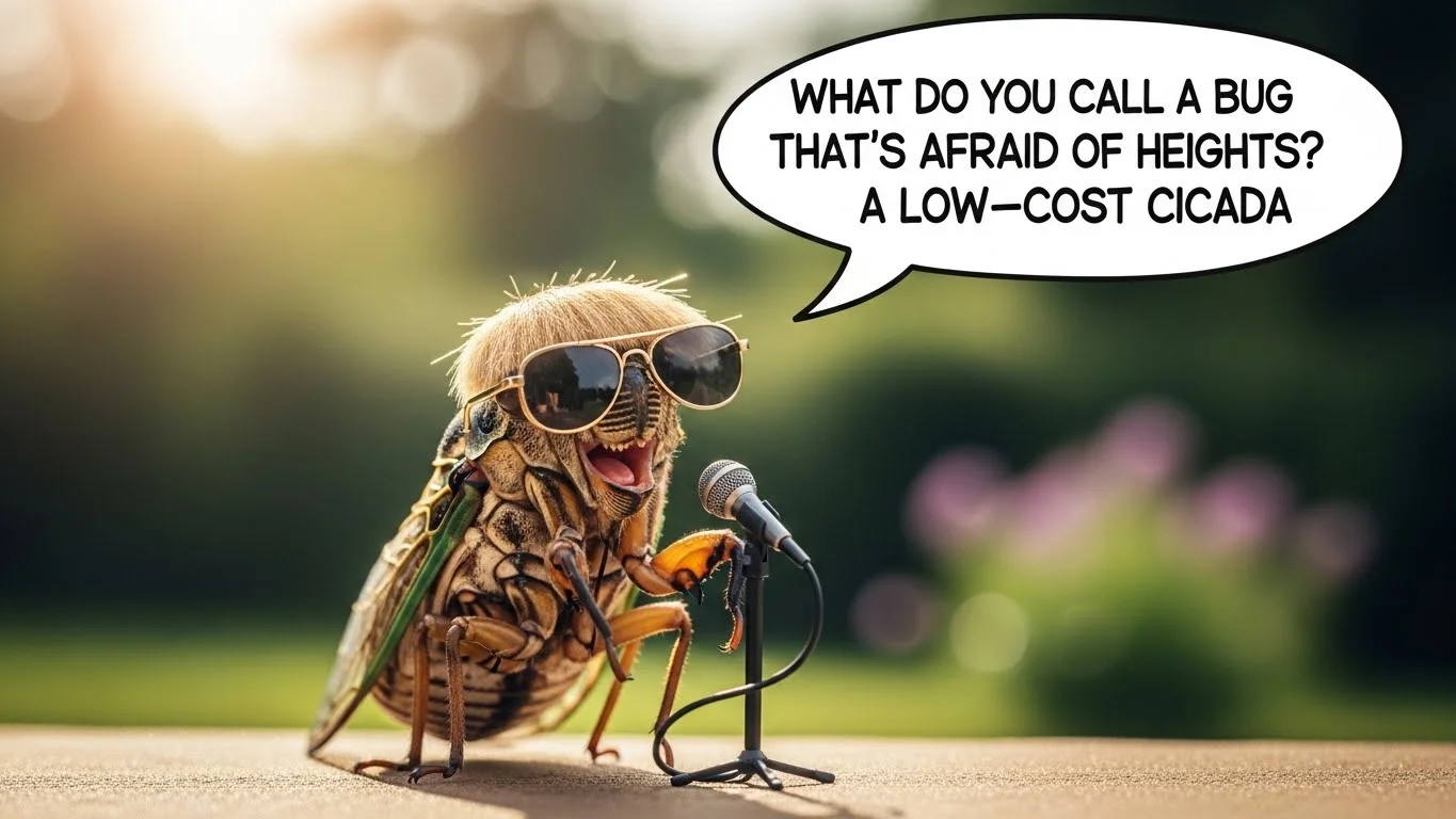 Funny Cicada Puns Captions