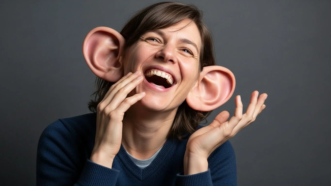 Funny Ear Puns Captions