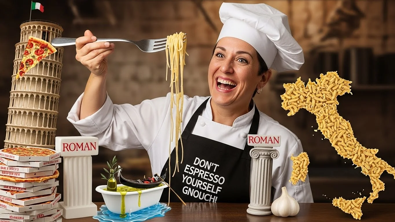 Funny Italy Puns Captions