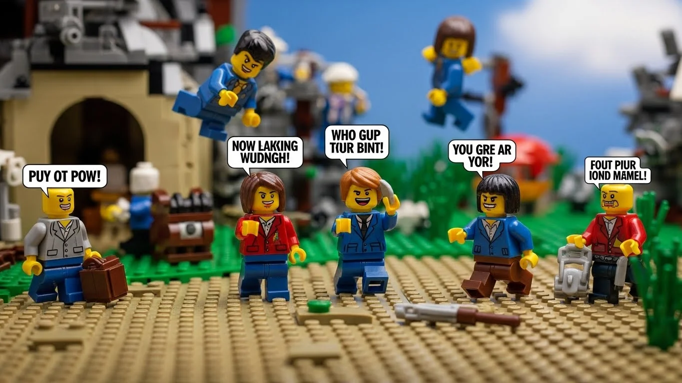 Funny Lego Puns Captions