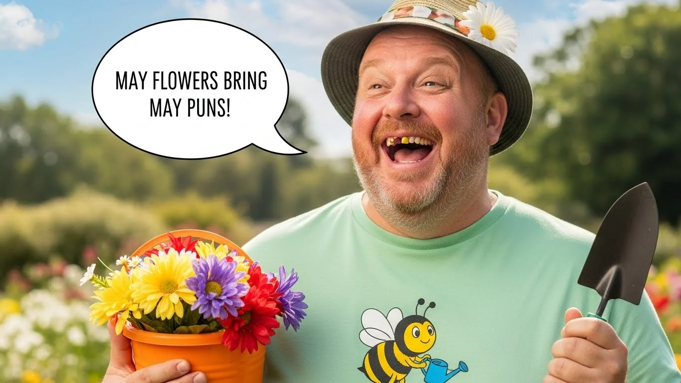 Funny May Puns Captions