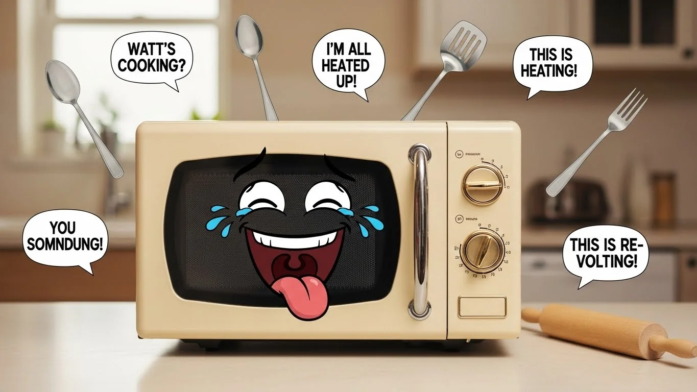 Funny Microwave Puns Captions