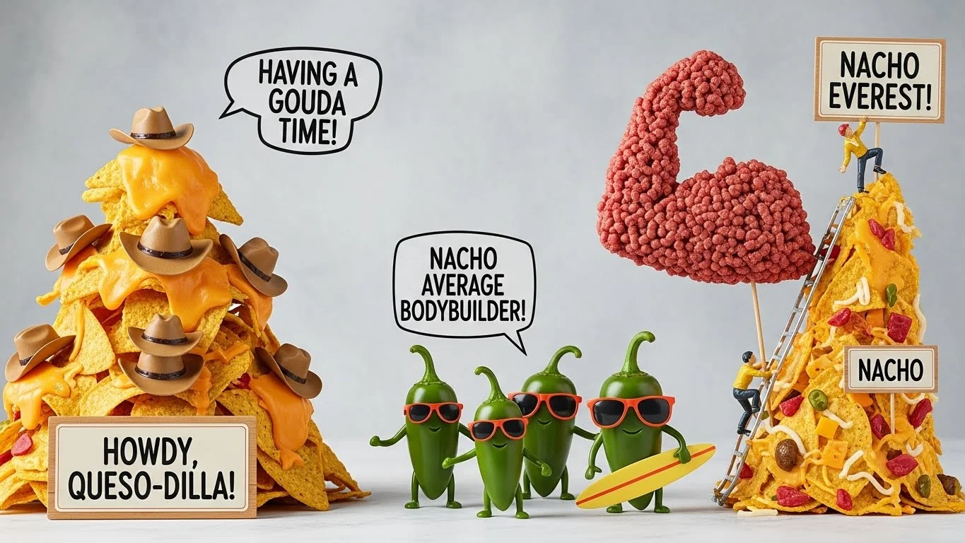 Funny Nacho Puns Captions
