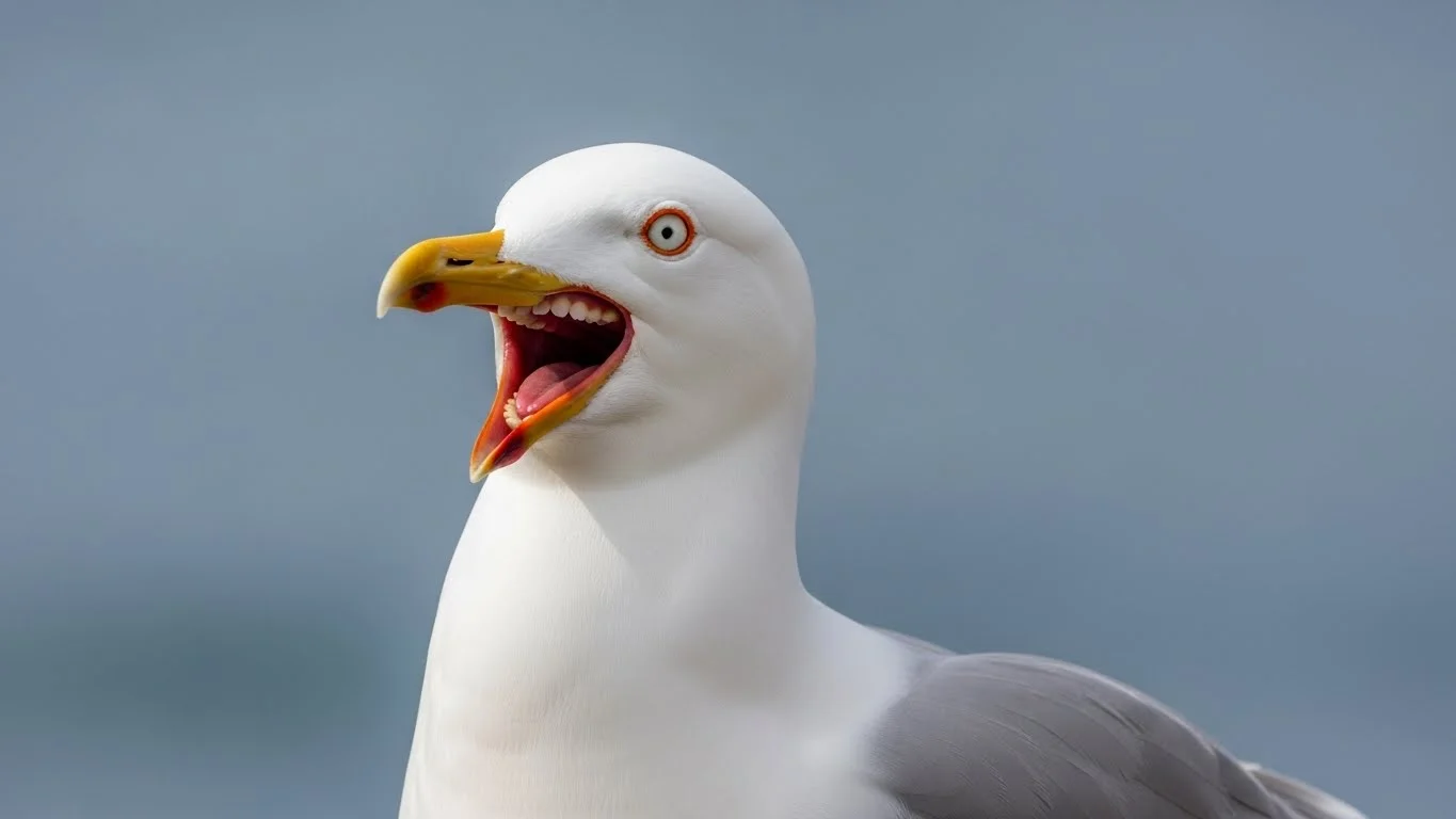 Funny Seagull Puns Captions