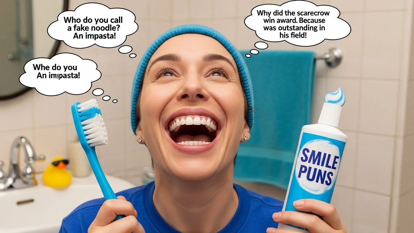 Funny Smile Puns Captions