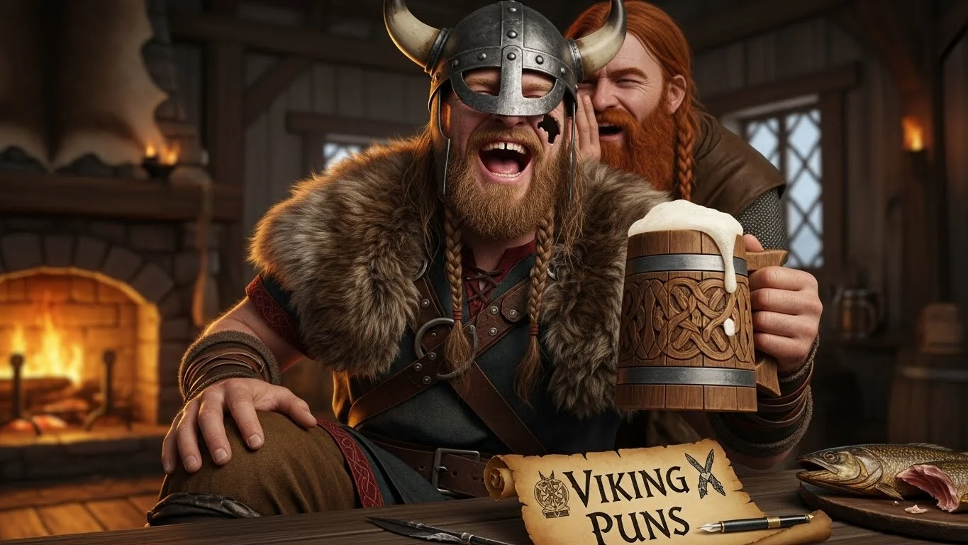 Funny Viking Puns Captions