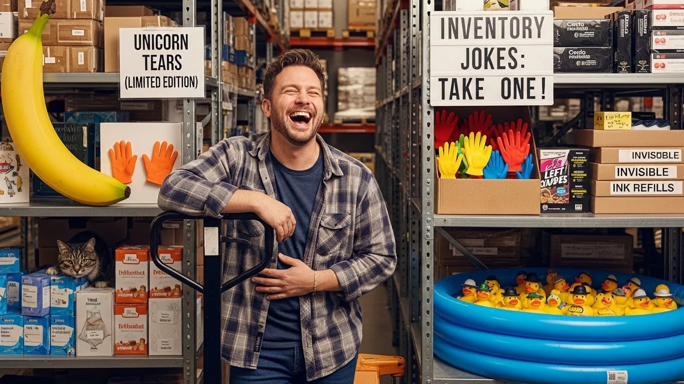 Funny inventory jokes One Liners