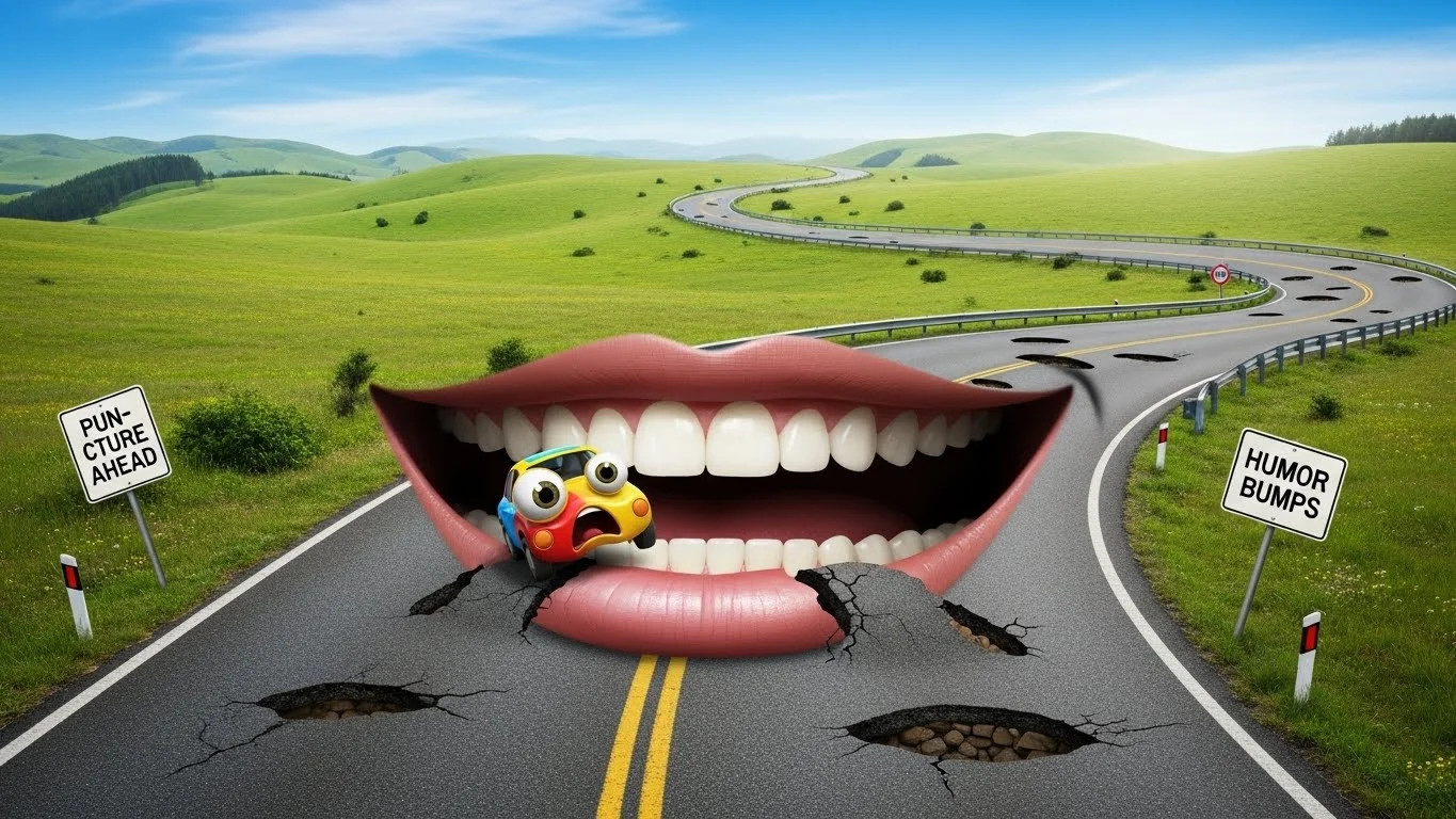 Funny jokes about roads One Liners