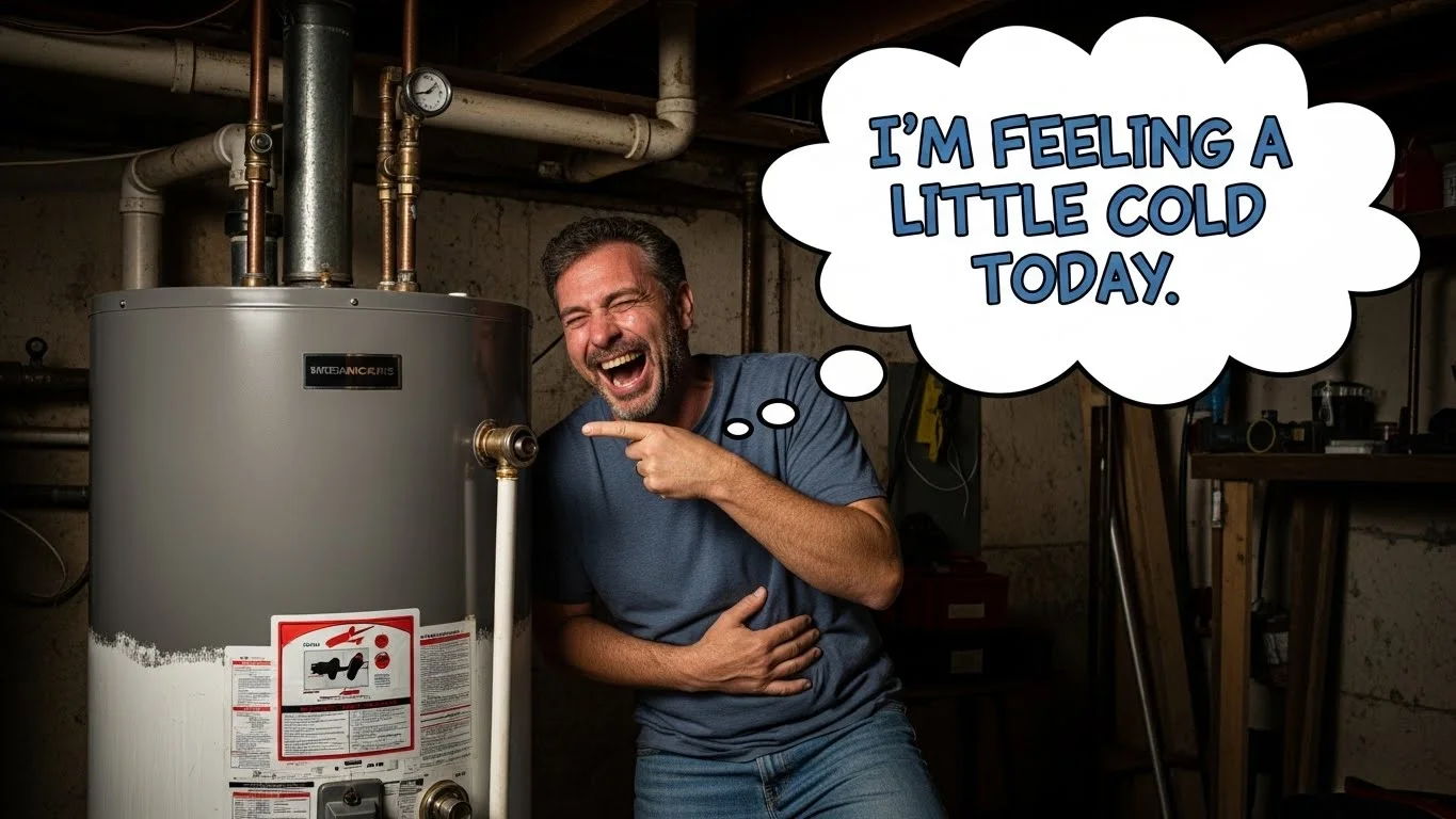 Funny water heater jokes One Liners