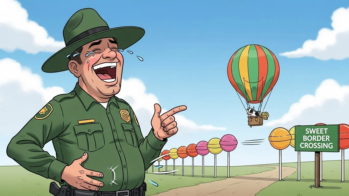 Iconic Sayings with a border patrol jokes