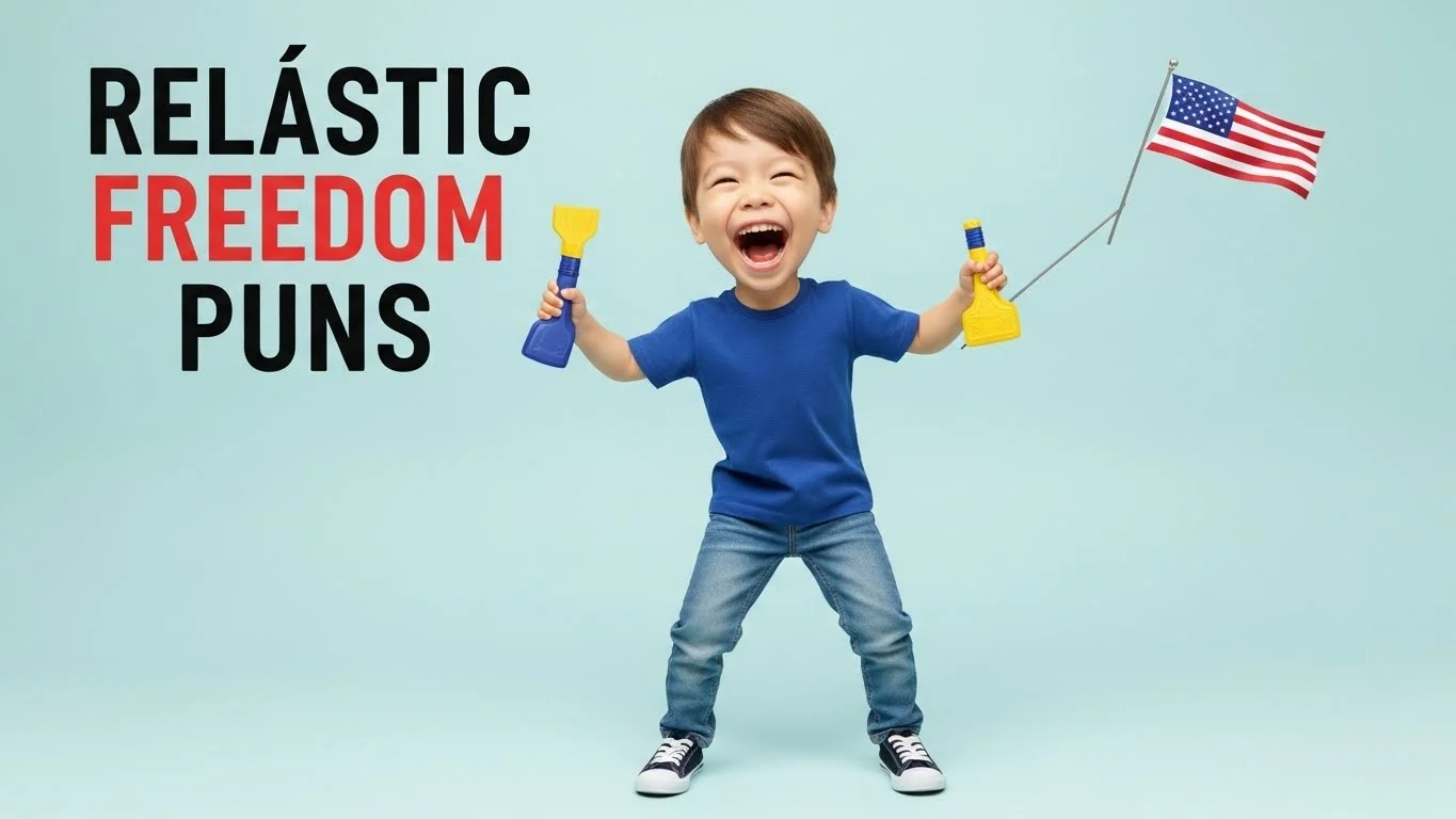 Iconic Sayings with a freedom puns